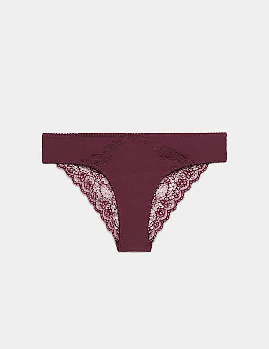 Clara Papertouch Lace Brazilian Knickers