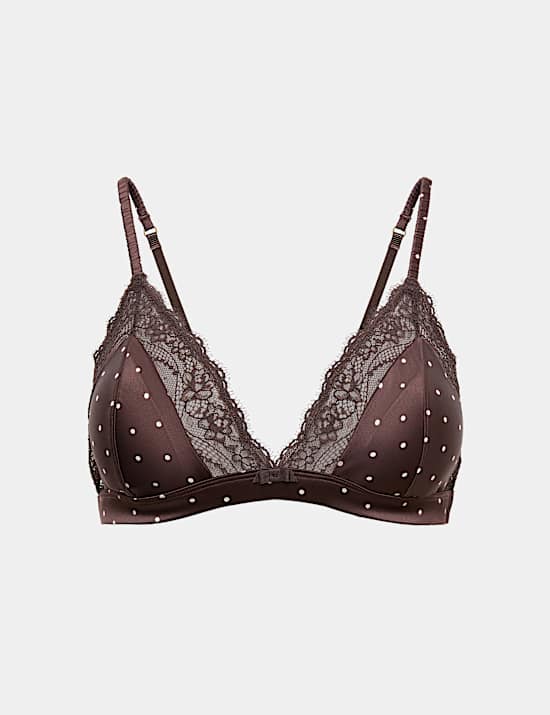 Luna Spot Non Wired Plunge Bralette