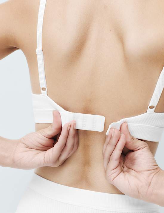 Bra Cup Demi Berbantalan Campuran Katun Asta (Cup A-E)