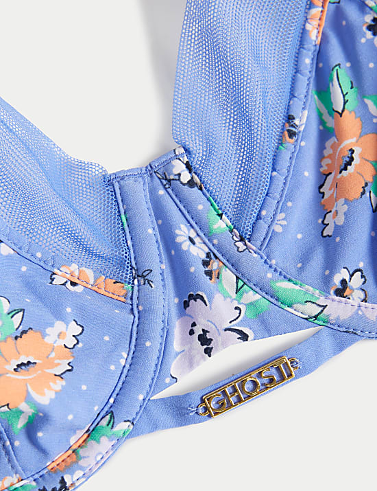 Σουτιέν full cup Marie με print και μπανέλα (A-E)