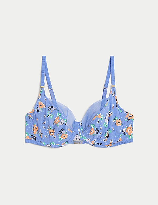 Σουτιέν full cup Marie με print και μπανέλα (A-E)