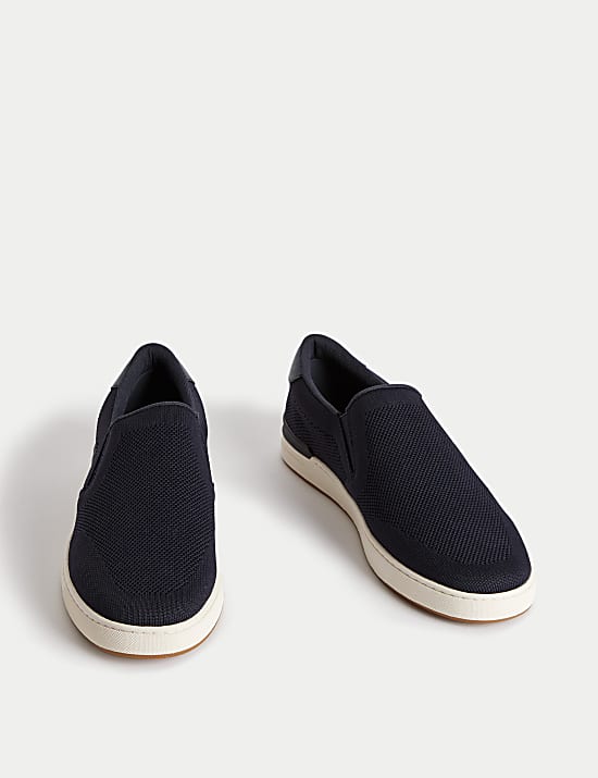 Mesh Slip-On Trainers