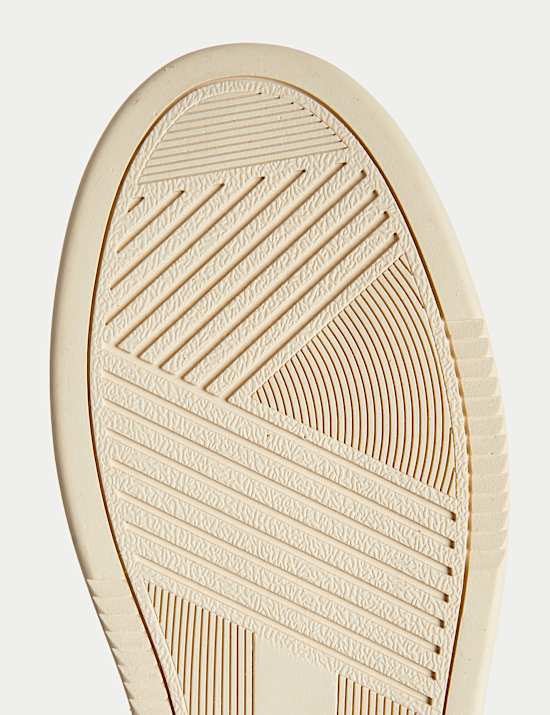 Suede Lace-Up Trainers