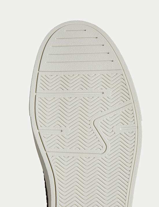 Leather Interweave Trainers