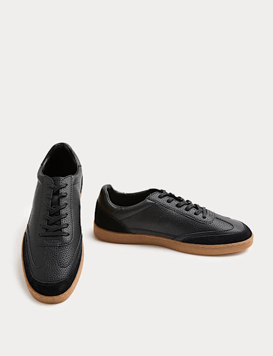 Lace Up Retro Trainers