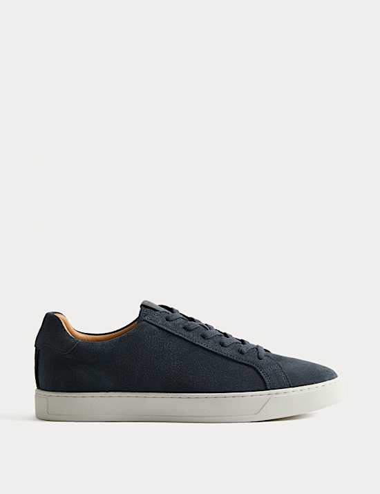 Suede Lace up Trainers