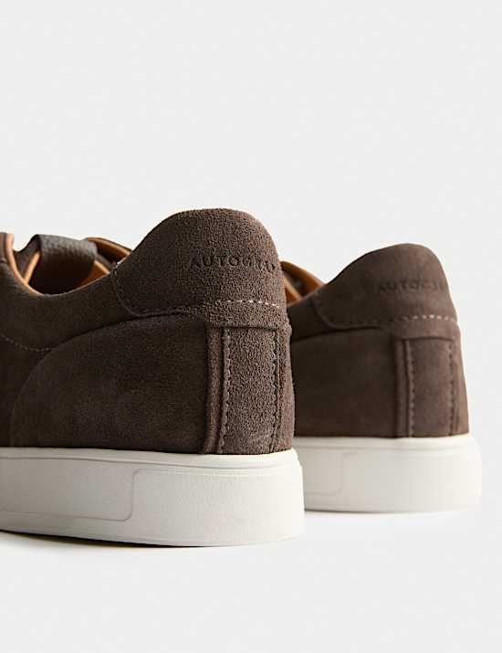 Suede Lace up Trainers