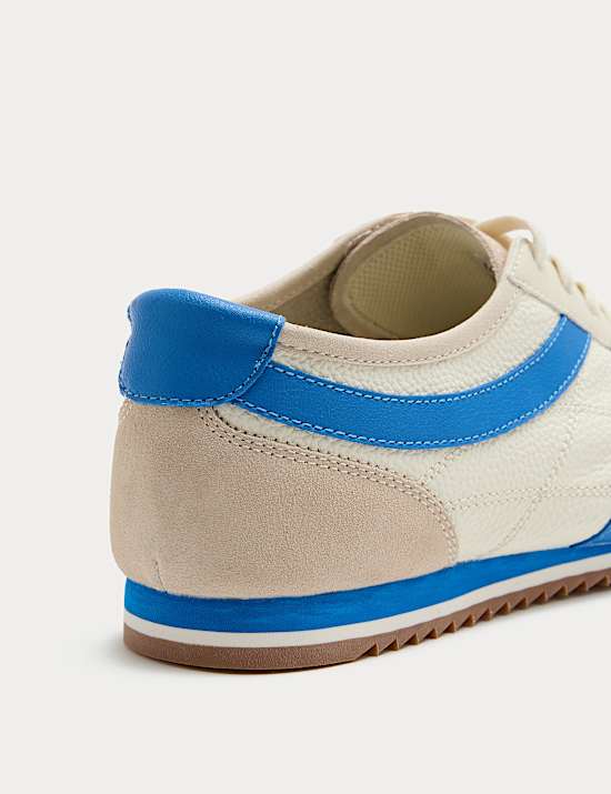 Sepatu Trainer Kulit Slimline