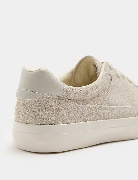 Hairy Suede Lace up Trainers