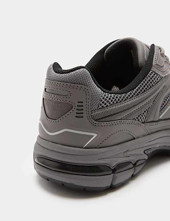 Lifestyle Mesh Mix Lace up Trainers