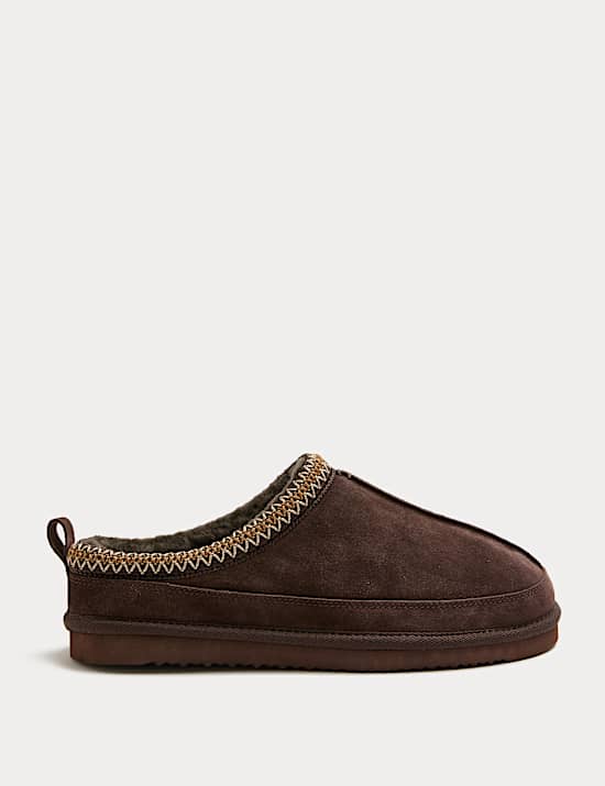 Sandal Selop Bordir Berkerah Suede