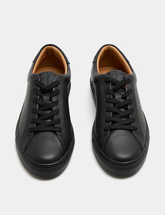 Leather Cupsole Trainers with Freshfeet&trade;