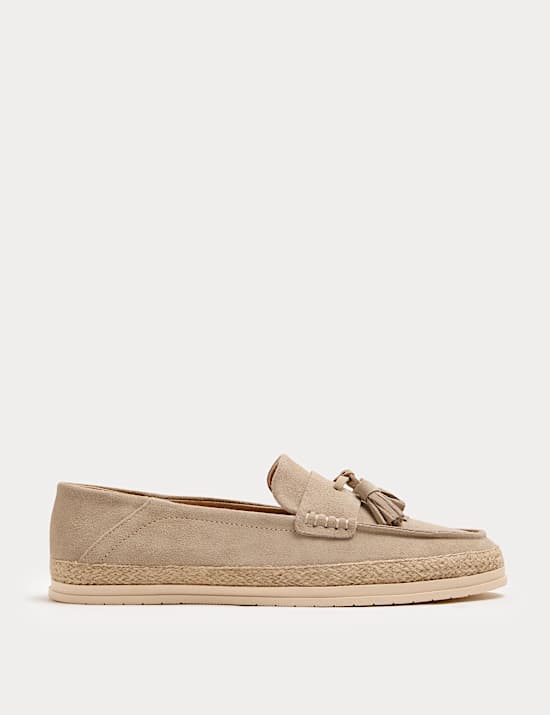 Tasselled Suede Espadrilles
