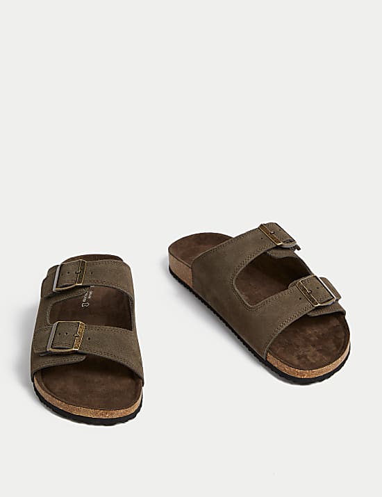 Suede Sandals