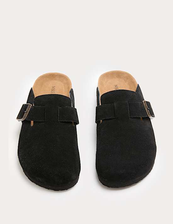 Suede Corkbed Mule