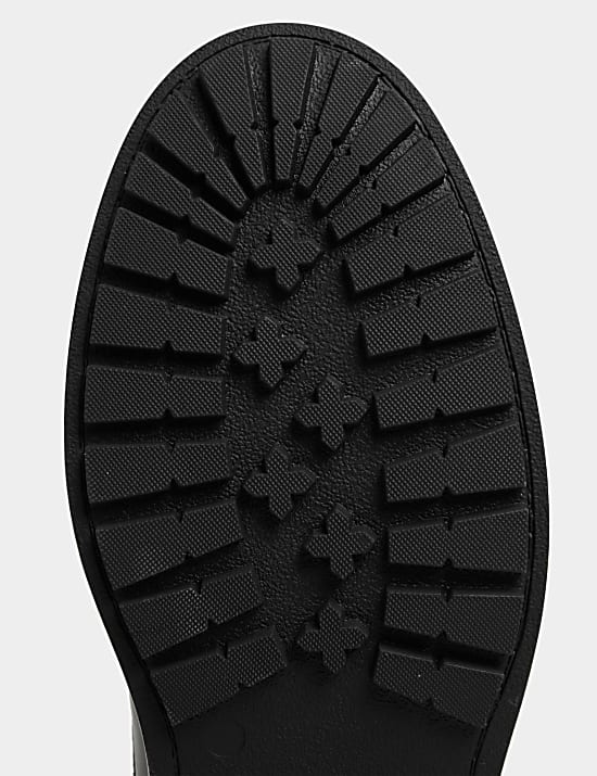 Wide Fit Heritage Leather Derby Shoes