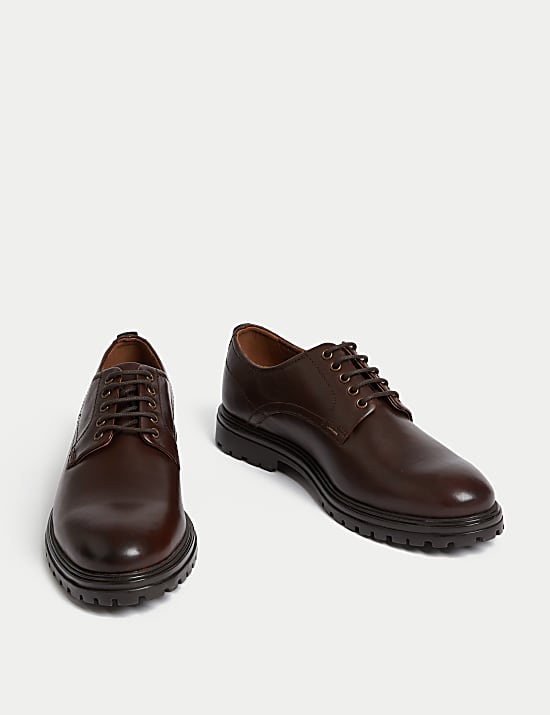 Leather Derby Heritage Shoes