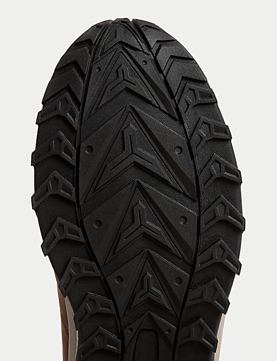 Leather Waterproof Chukka Walking Boots