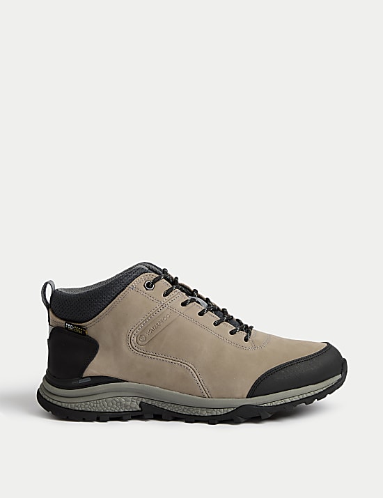 Leather Waterproof Chukka Walking Boots