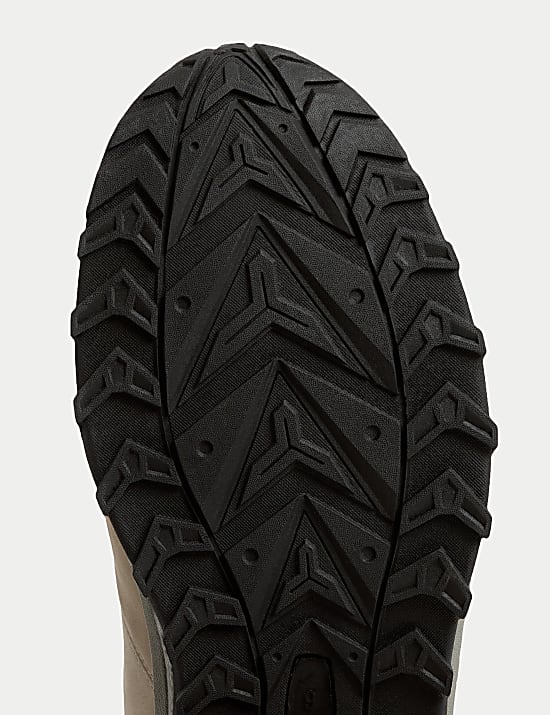 Leather Waterproof Chukka Walking Boots