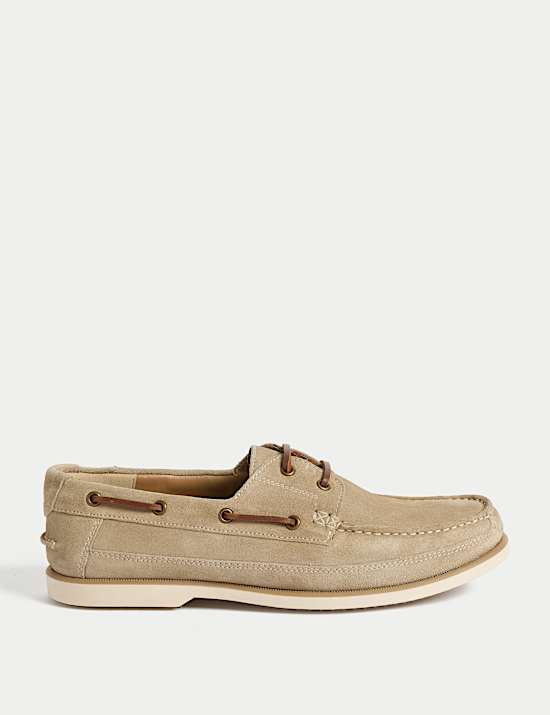 Suede Slip-On Deck Shoes