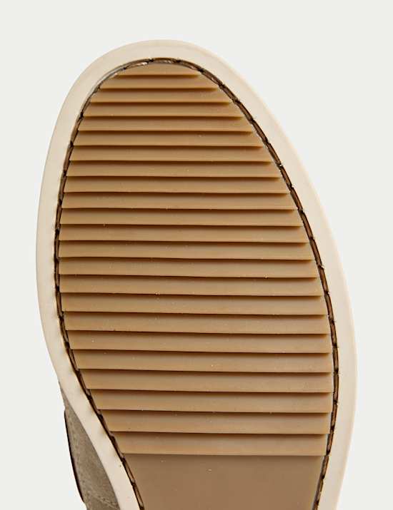 Suede Slip-On Deck Shoes