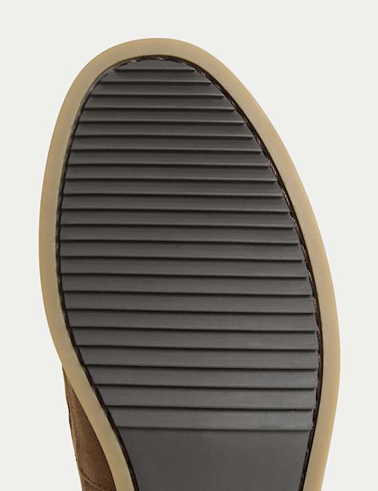 Suede Slip-On Deck Shoes