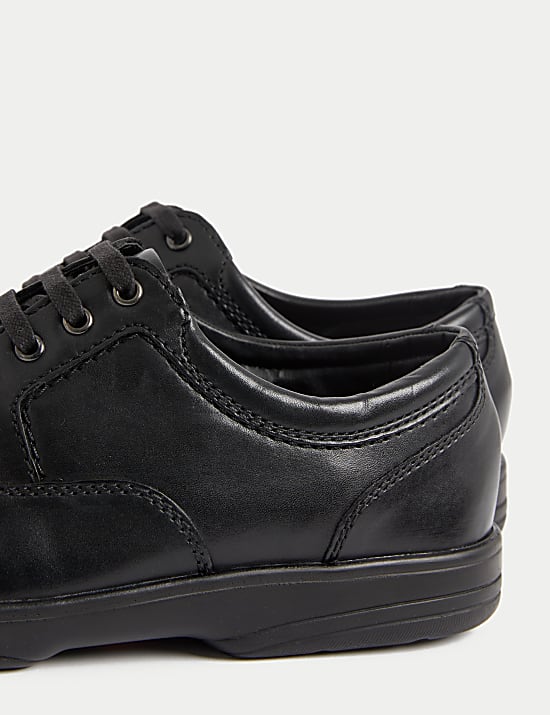 Wide Fit Airflex&trade; Leather Shoes