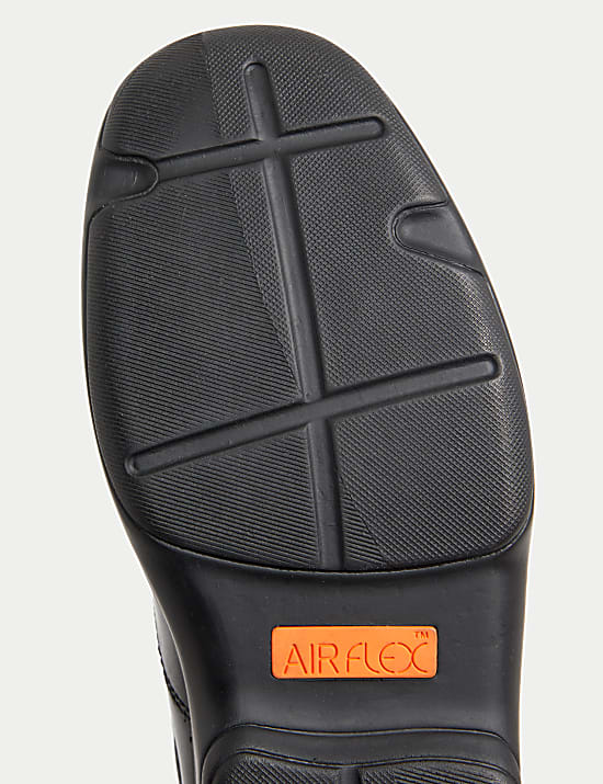 Wide Fit Airflex&trade; Leather Shoes