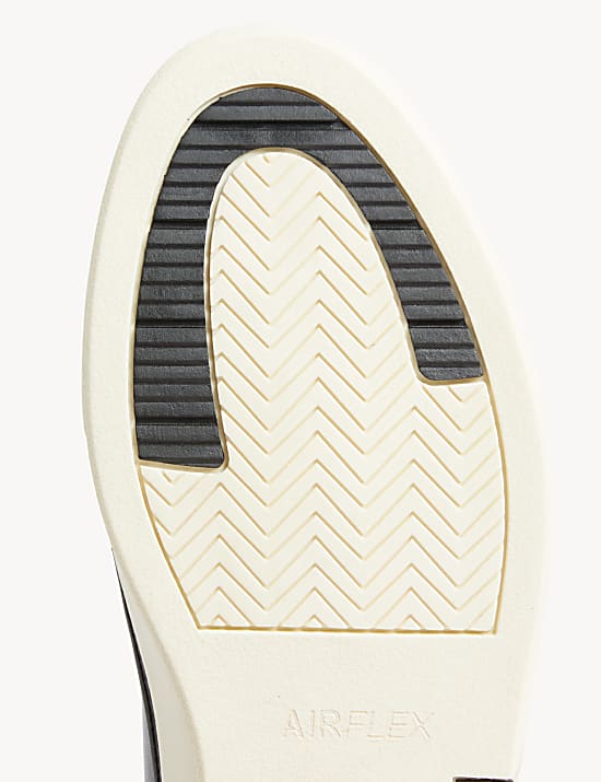 Airflex™ Leather Lace Up Trainers