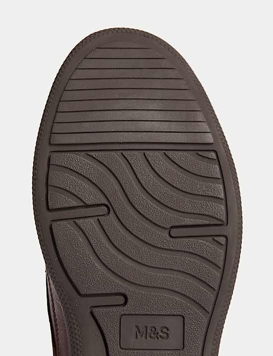 Wide Fit Leather Apron Shoes
