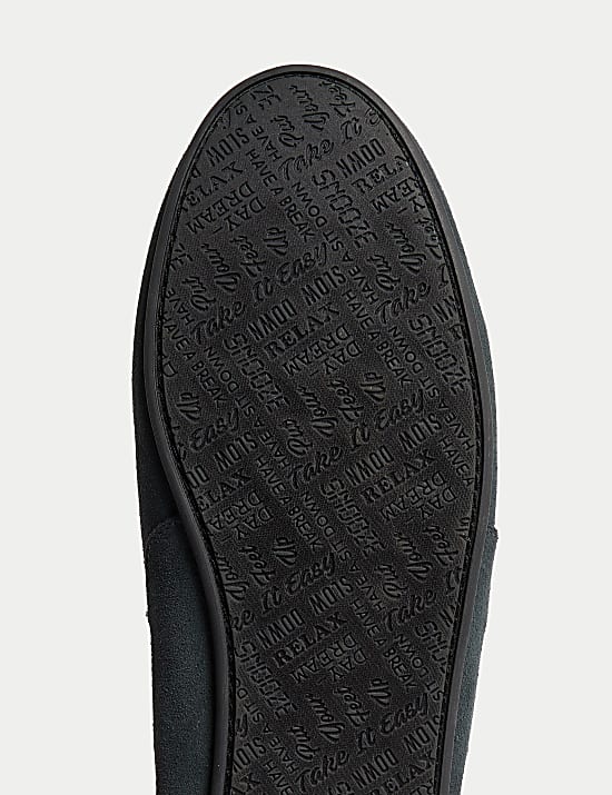 Suede Slippers with Freshfeet™