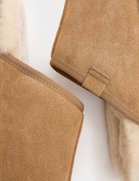 Freshfeet™-Pantoffeln aus Wildleder