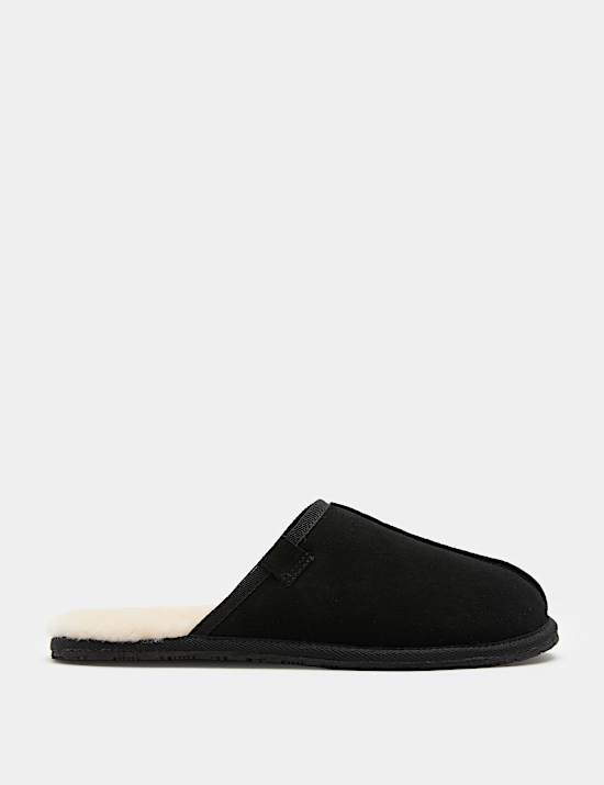 Mules en daim, dot&eacute;es de la technologie Freshfeet&trade;