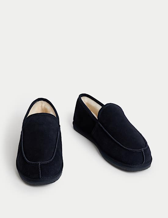 נעלי בית מוקסינים מזמש עם Freshfeet&trade;&lrm;