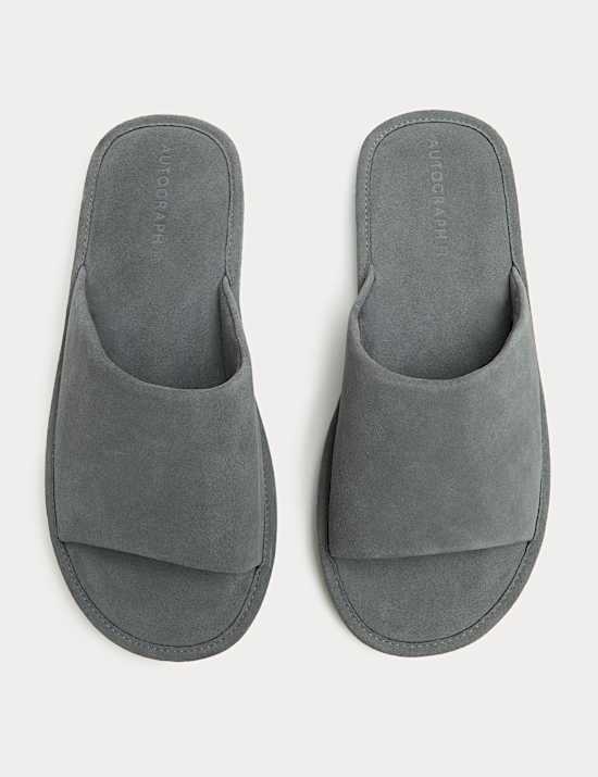 Suede Sliders