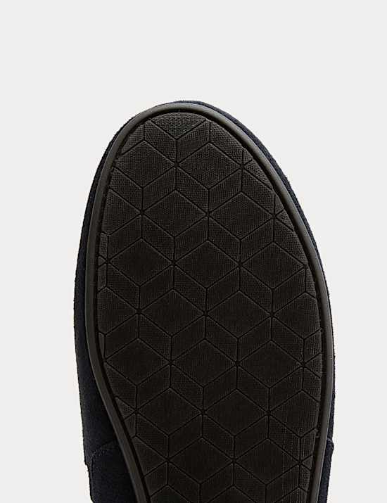 Chaussons style mocassins en daim, dotés de la technologie Freshfeet™