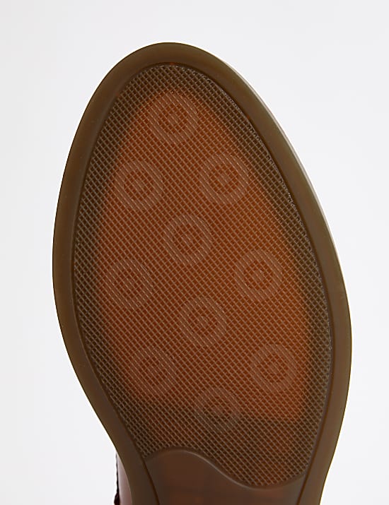 Wide Fit Leather Brogues