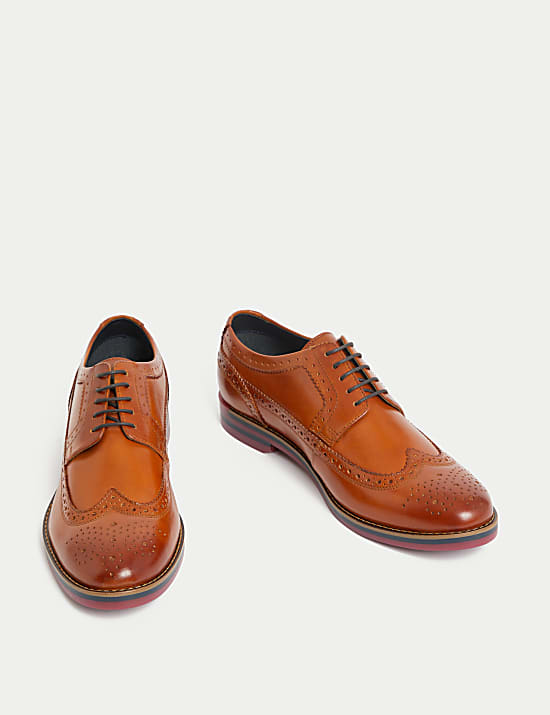 Leather Trisole Brogues