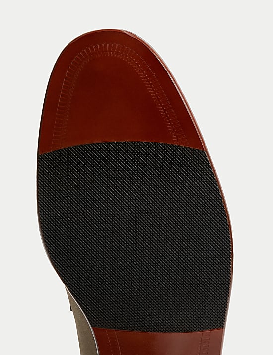 Suede Slip-On Loafers