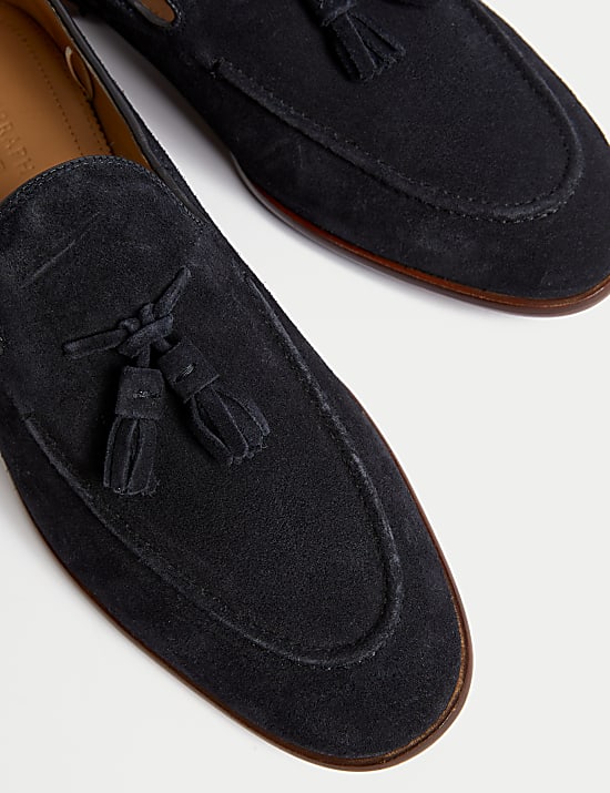 Suede Loafers