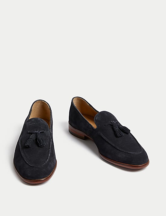Suede Loafers