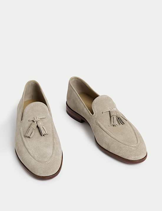 Suede Loafers