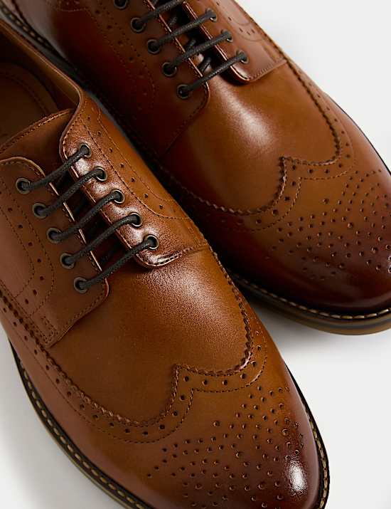 Leder-Brogues