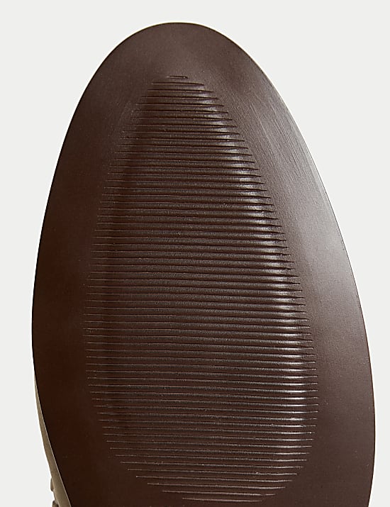 Nubuck Woven Loafers