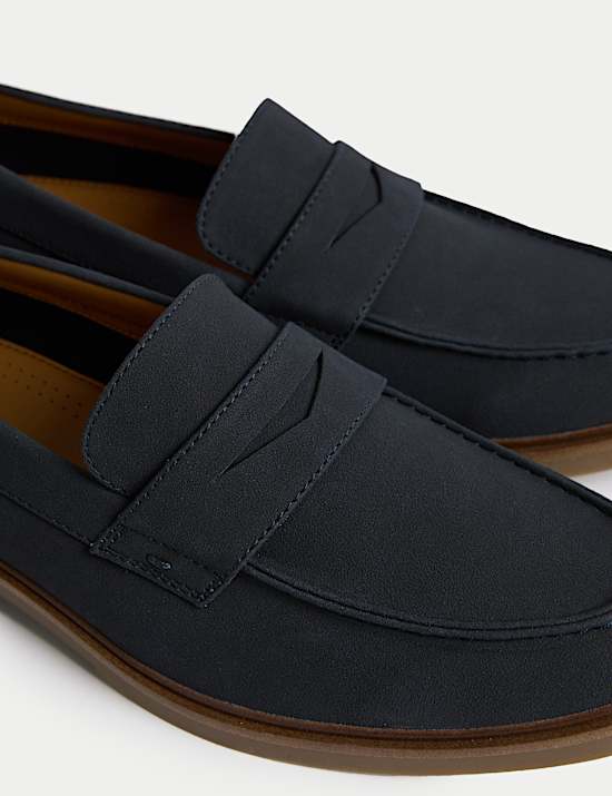 Suedette Loafers