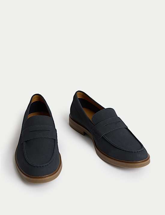 Suedette Loafers