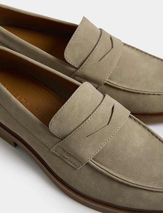 Suedette Loafers