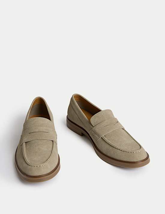 Suedette Loafers
