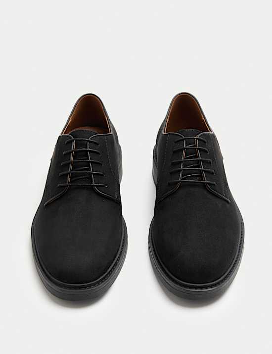 Suedette Derby Shoes